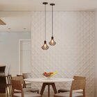 Pendente Verbena - Vidro Fumê 1xe27 Blumenau Iluminação