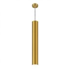 Pendente Viena Tubo 60cm Woods Dourado