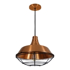 Pendente Vintage Chapéu Estery Cobre Kit Com 6