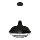 Pendente Vintage Chapéu Estery Preto Kit Com 5