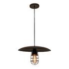 Pendente Vintage Chapéu Marrom