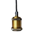 Pendente Vintage Industrial 1 Lâmp Metal Bronze Envelhecido