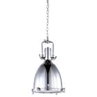 Pendente Vintage Retro Industrial Kitchen Metal Cromado Ø36 5