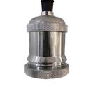 Pendente Vintage Retrô Soquete E27 Fio Prata Balcão