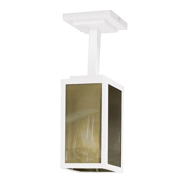 Pendente Vintage Solid Blumenau Branco Fosco