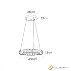 Pendente Vision 2015 Sl Iluminação Âmbar