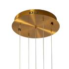 Pendente Vita Bella Bronze Com Cristal Rocha E Led 20w 3000k