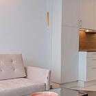 Pendente Vita Bella Bronze Com Cristal Rocha E Led 4w 3000k -