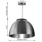 Pendente Volare Milan 1805 - 30cm X 45 Cm Branco