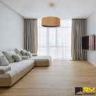 Pendente Wood Redondo 70cm - 6 Luzes E27 - Freijó