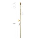 Pendente Zhabo 2l Dourado- Nordecor 2245