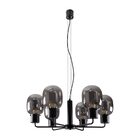 Pendente Zuriel Preto Lt015-sky P/6 E27 Starlux St2560