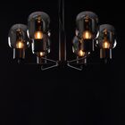 Pendente Zuriel Preto Lt015-sky P/6 E27 Starlux St2560