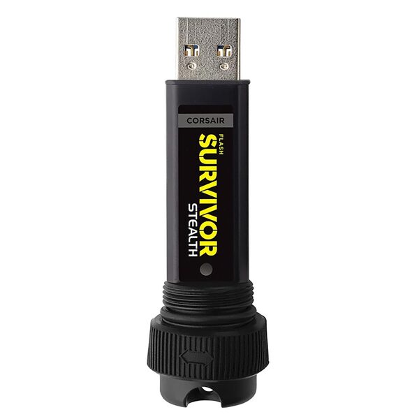 Pendrive Corsair Flash Survivor Stealth 32gb Usb 3.0 - Preto