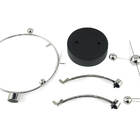 Pendulo De Newton Cinético Giratório Magnético Esferas Mesa E