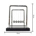 Pendulo De Newton Grande Clássico Decoração Enfeite De Casa M