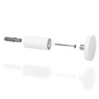 Pendurador Gancho Multiuso Branco 6cm