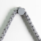 Pendurador Gancho Multiuso Cinza 6cm