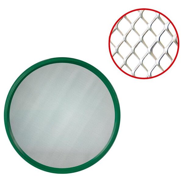 Peneira Aro Plástico Mm Para Areia 60 Chapa Expandida 10 Unid