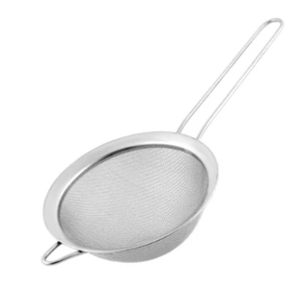 Peneira Em Aço Inox 16cm Doce Confeitaria Tapioca