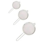 Peneiras Coador Suco Fruta Suco Kit 3 Peças Utensilios Cozinh