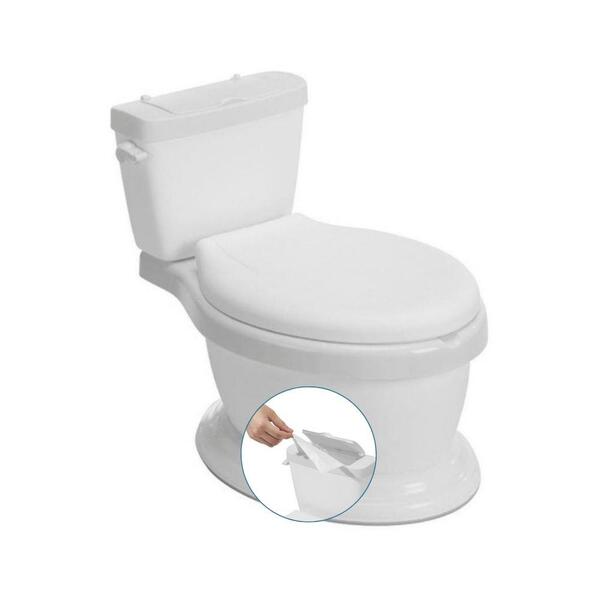 Penico Privadinha Para Bebê Troninho Redutor Baby Style Cinza