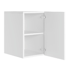 Pentadeira Escrivaninha Peters Com Nichos E Espelho Branco