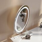 Penteadeira 1 Gaveta 116cm Espelho Com Led Contemporânea Jazz