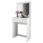 Penteadeira 1 Gaveta Branco Msm438 - Móvel Bento