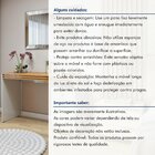 Penteadeira 1 Porta 1 Gaveta 100% Mdf Sem Espelho Charlotte O