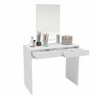 Penteadeira 2 Gavetas Com Divisor E Espelho Conquista Politor