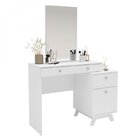 Penteadeira 2 Gavetas E 1 Porta Santa Monica Branco