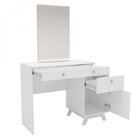 Penteadeira 2 Gavetas E 1 Porta Santa Monica Branco