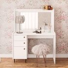 Penteadeira 2 Gavetas Luisiana  Branco