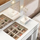 Penteadeira 2 Portas 3 Gavetas Magia Branco