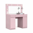 Penteadeira 3 Gavetas 2 Portas Magia Rose