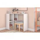 Penteadeira 4 Nichos Branco Mdp 15mm