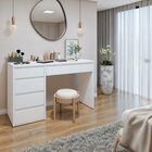 Penteadeira 5 Gavetas 100% Mdf Sem Espelho Giulia Yescasa Bra