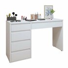 Penteadeira 5 Gavetas 100% Mdf Sem Espelho Giulia Yescasa Bra