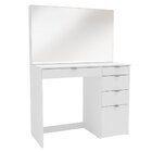 Penteadeira 5 Gavetas 1 Divisor Linden  Branco