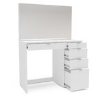 Penteadeira 5 Gavetas 1 Divisor Linden  Branco