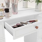 Penteadeira 7 Gavetas Pérola Yescasa Branco