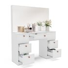 Penteadeira 7 Gavetas Pérola Yescasa Branco