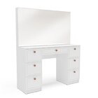 Penteadeira 7 Gavetas Pérola Yescasa Branco