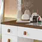 Penteadeira 9 Gavetas Banqueta Led Espelho E Divisórias Eloa