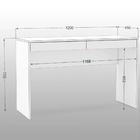 Penteadeira/ Escrivaninha Com 2 Gavetas Lindóia - Branco