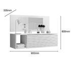 Penteadeira Afrodite Preto - Peternella Móveis