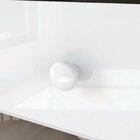 Penteadeira Agnes 2 Gavetas Espelho Circular E Puxadores Em A