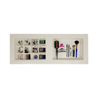 Penteadeira Aparador para Maquiagem Quarto Square Off White L