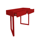 Penteadeira Aparador para Maquiagem Quarto Square Vermelho La